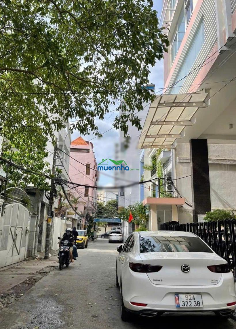 Bán nhà 2 mt hẻm 8m thông nguyễn cửu vân p.17 bình thạnh, 5x20m, 2 tầng, gpxd mới 6 tầng