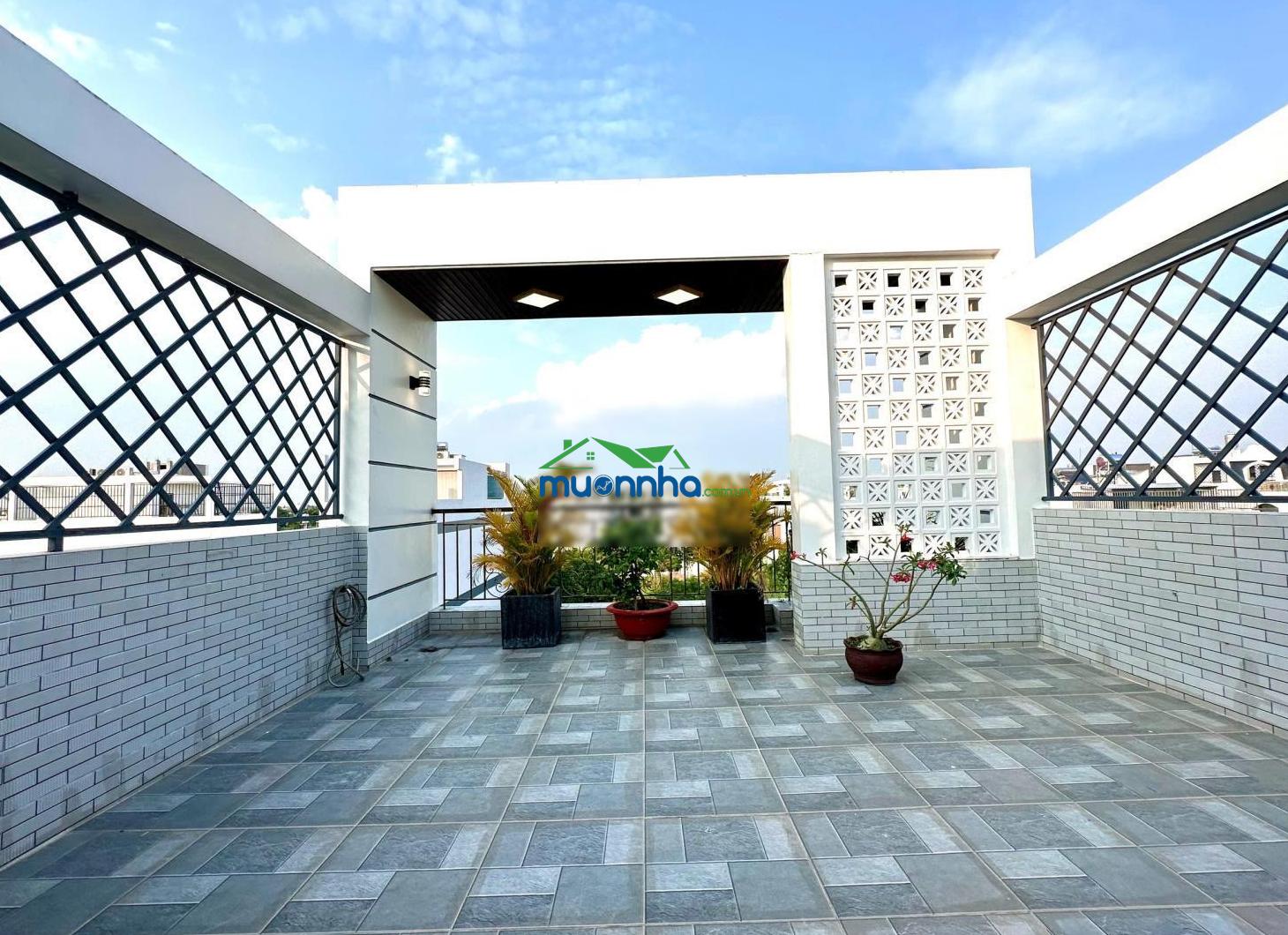 Nhà phố 4 tầng có thang máy huỳnh tấn phát nhà bè - 2