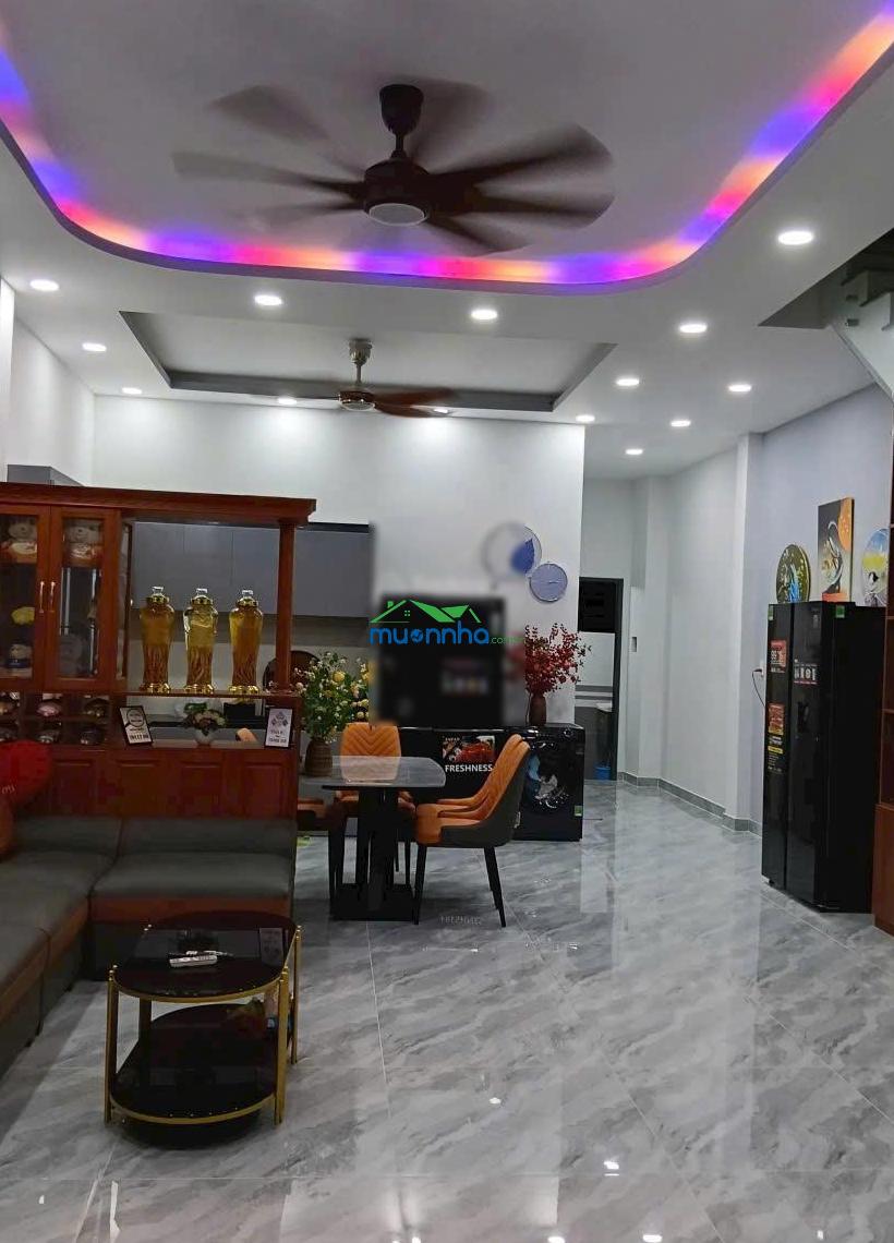 Bán nhà mặt tiền kênh nhà vuông 5,5x17=95m² view đẹp 2 tầng giá 3 tỷ 6 tl - 3