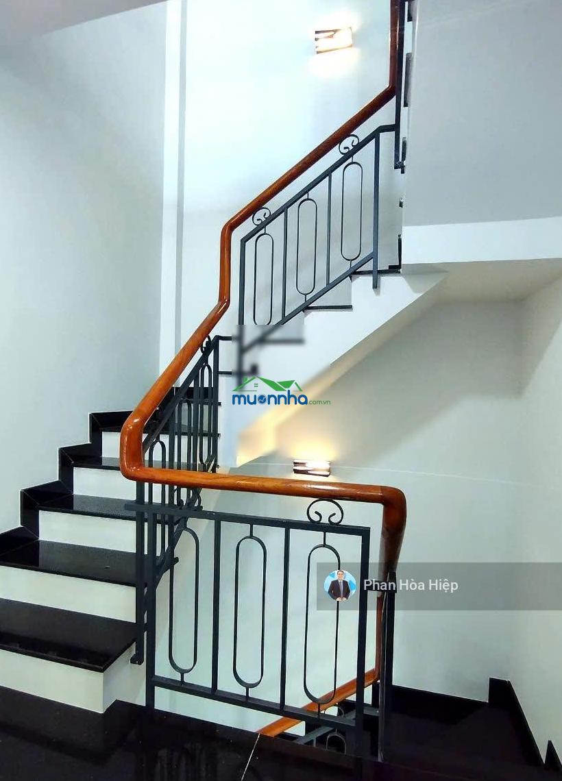 Nhà hxh đặng nguyên cẩn, 64m2, 4 tầng btct 4pn 4 wc, kế bên chợ phú lâm, vài căn ra mặt tiền - 3