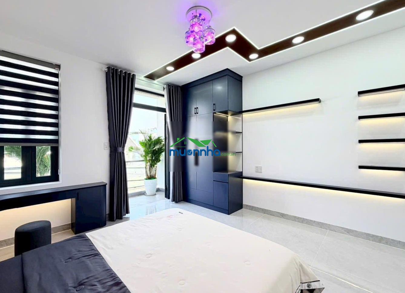 Nhà phố mới hoàn thiện có thang máy full nội thất phường thới an, bán gấp - Ảnh 2