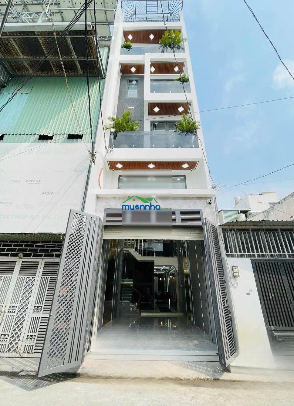 Bán nhà đẹp 4x18m xây 4 tầng có thang máy sát mặt tiền đường lâm thị hố, phường tân chánh hiệp q12