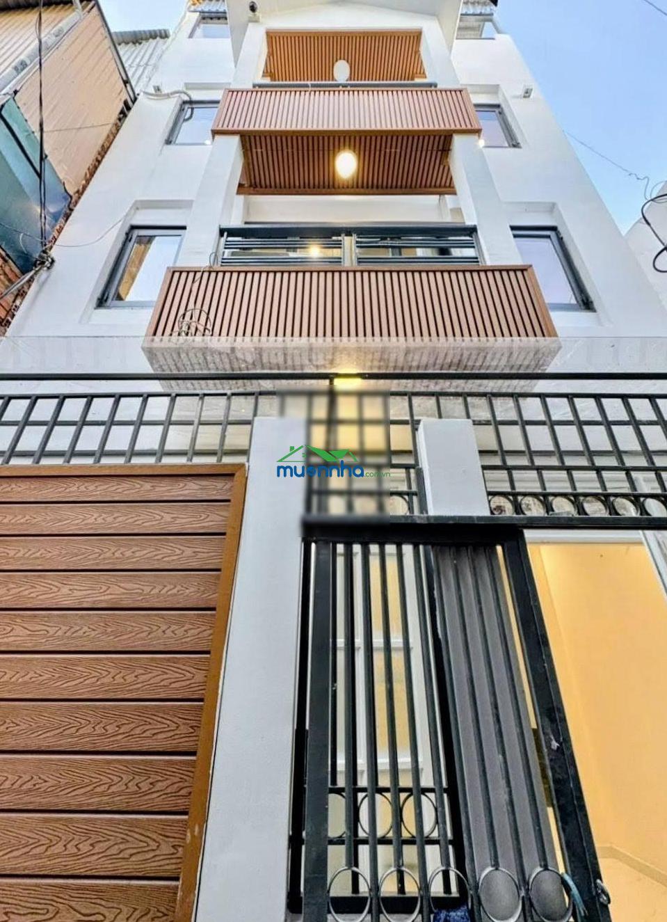 Chỉ 6.x tỷ - nhà 5 tầng 4pn 40m² sát mặt tiền huỳnh văn bánh, phú nhuận