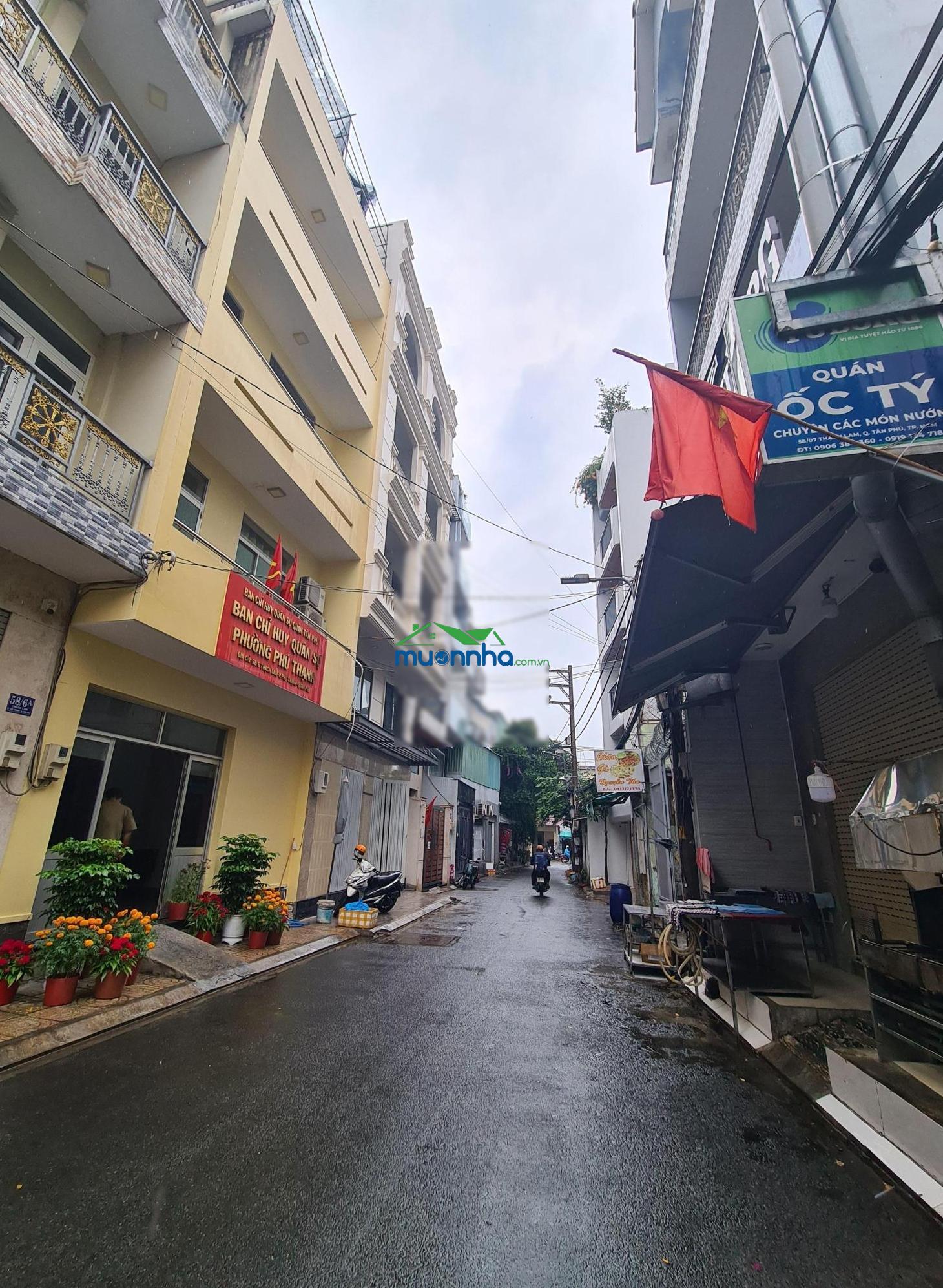 Hẻm thông 58 thạch lam 3 tầng 3pn ngang 4.5x10m chỉ 5.25 tỷ - 3