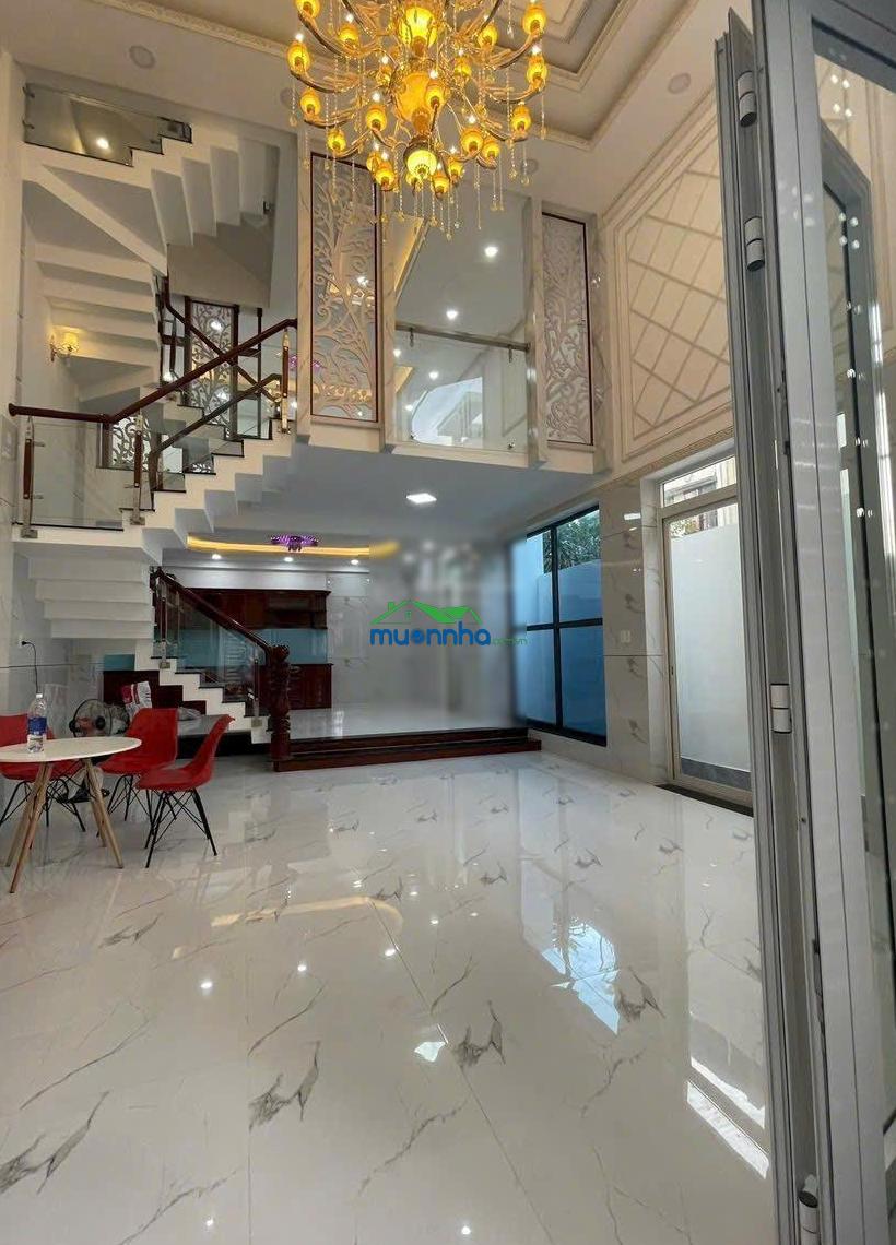Nhà phố phú định quận 8, nhà mới 100% - 1 trệt, 1 lửng, 2 lầu gồm 4pn, 4wc cách võ văn kiệt 300m - 2