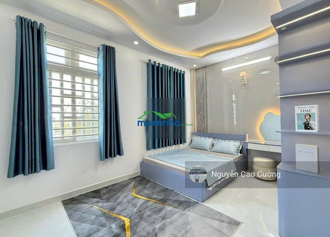 Bán nhà ngang 5m, đúc 4 lầu, hẻm 9m sạch sẽ an ninh, hiệp thành 07 - 2