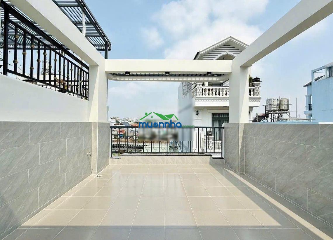 Nhà 51.2m phan văn trị, bình thạnh giá 2 tỷ 350. xây 1 trệt 3 lầu, gần chợ. hẻm 5m, sổ riêng - 3