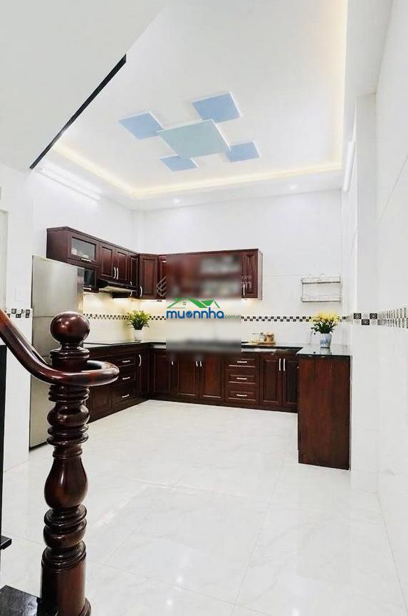 Nhà đẹp giá tốt 4 tầng btct 5pn hxh8m hương lộ 2 dãy phố cao tầng - 2