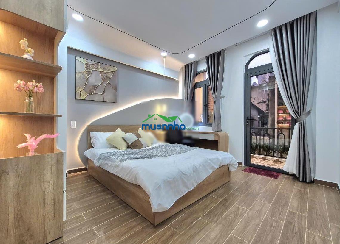 Khu hiếm nhà bán gần cầu thị nghè, giáp q1, 49m2 4pn có pn trệt, chỉ 6.55ty - 4