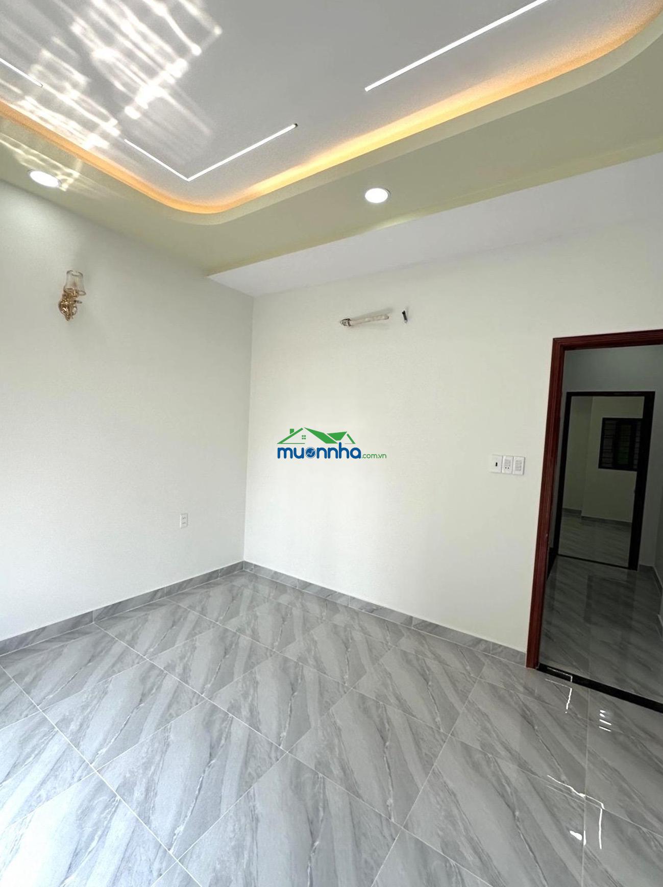 Bán nhà mặt tiền thông tl 10 nguyễn cửu phú đường xe tải tránh. 4,6x12m, 4,45 tỷ
