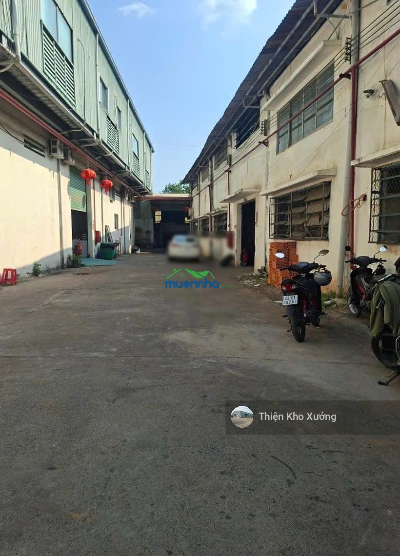Cho thuê kho xưởng 1900m2 tại dĩ an, bình dương