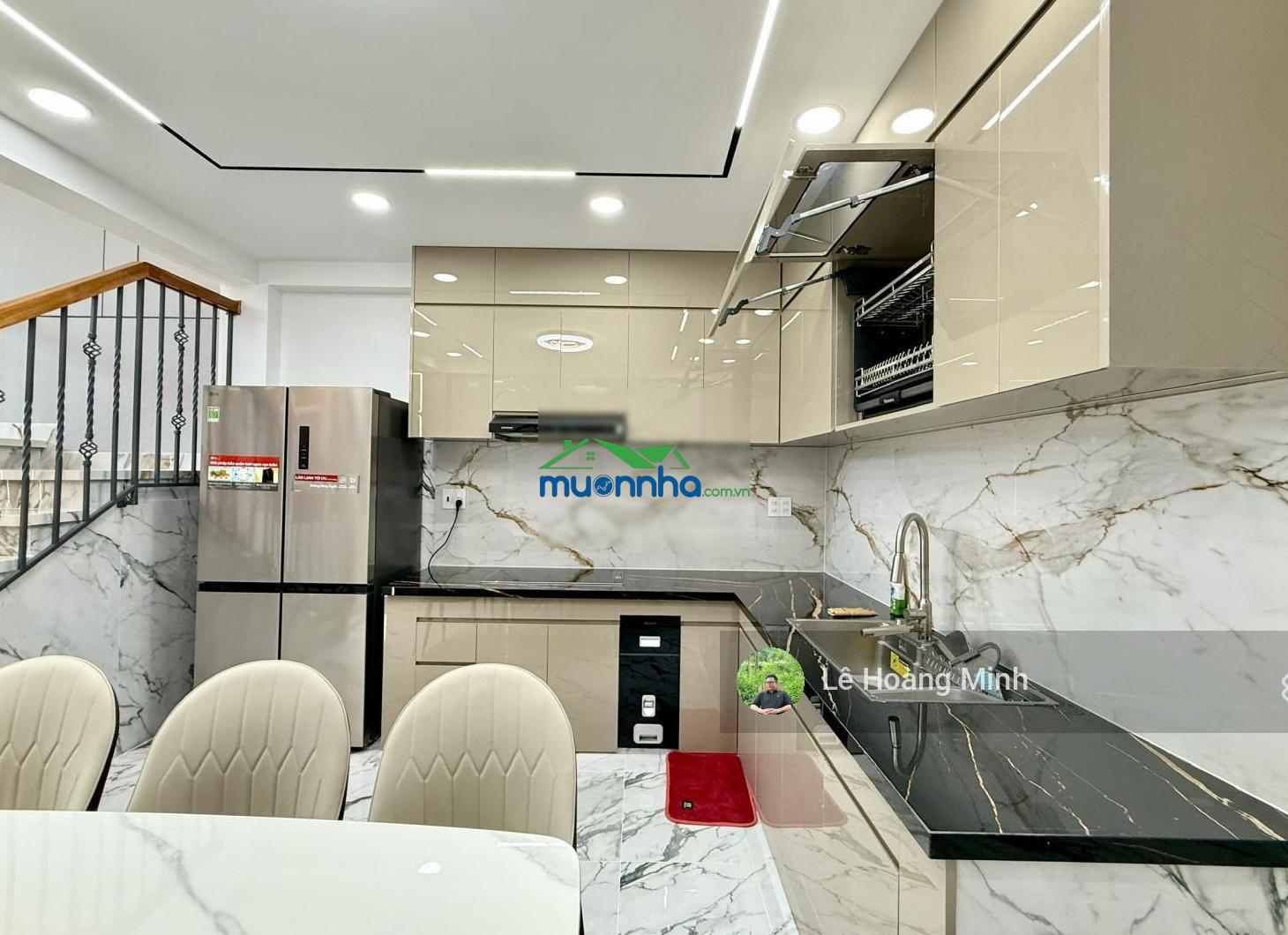 Nhà phố 4 tầng 1/ hẻm nhựa 7m thông tân thới hiệp 21. gần bv quận 12