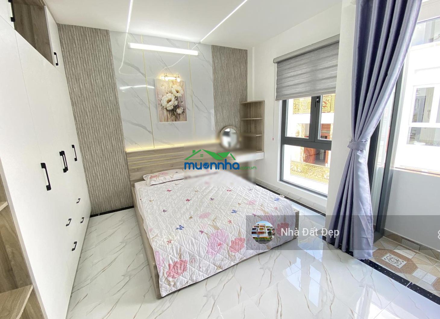 Nhà full nội thất 4x13m đúc 5 tấm hẻm đẹp 6m đường bình trị đông thông qua hương lộ 2.