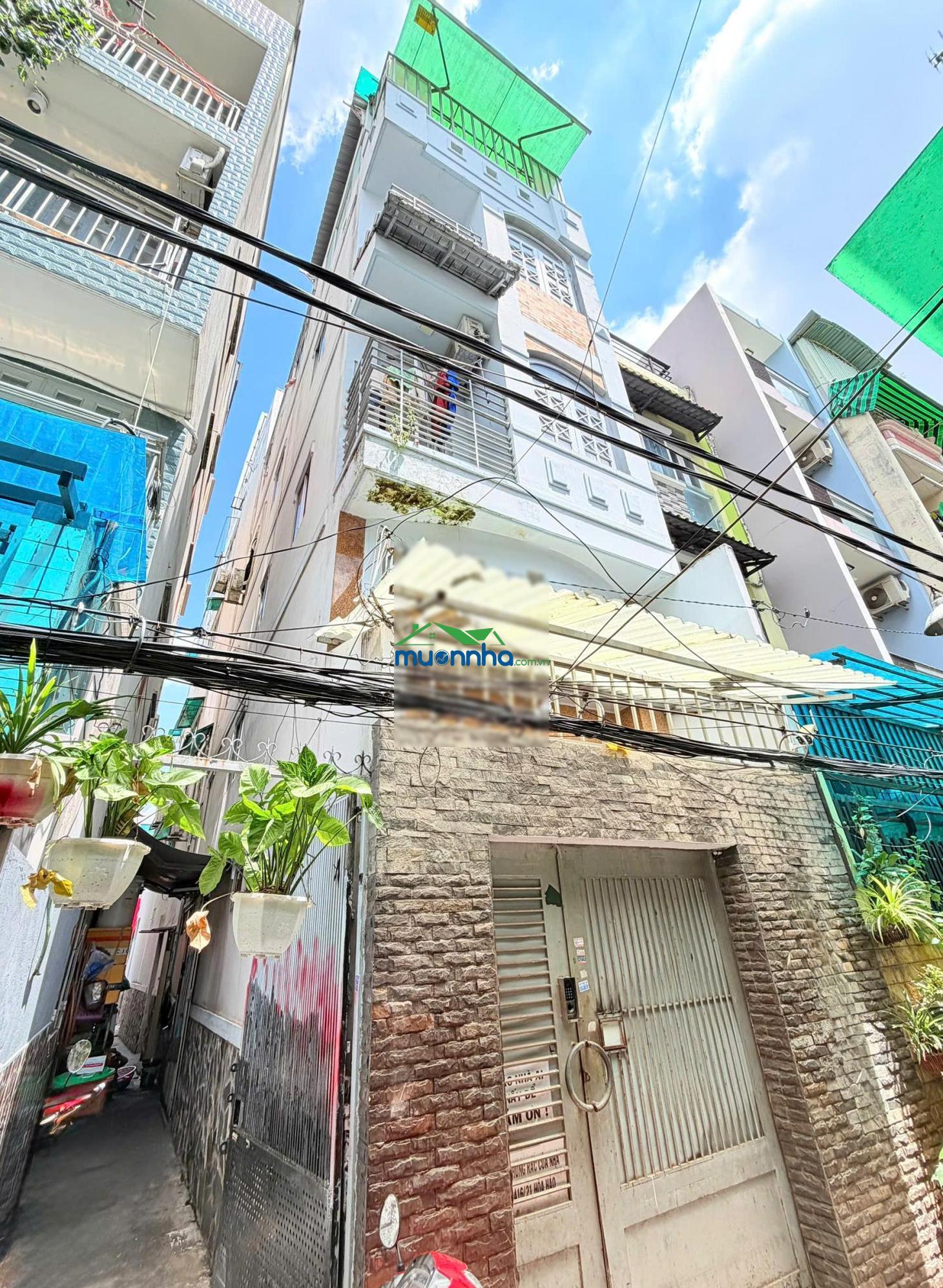 Góc 2 mặt tiền hòa hảo q10. (3.5m x 10m). 5 tầng btct. giá 7.9 tỷ tl