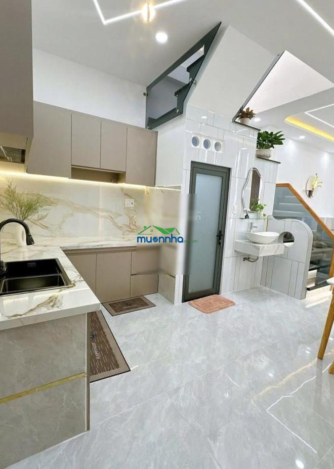 Nhà mới 4x14m, 4pn có phòng ngủ trệt hẻm xe tải 6m gần tên lửa 5.6 tỷ - 3