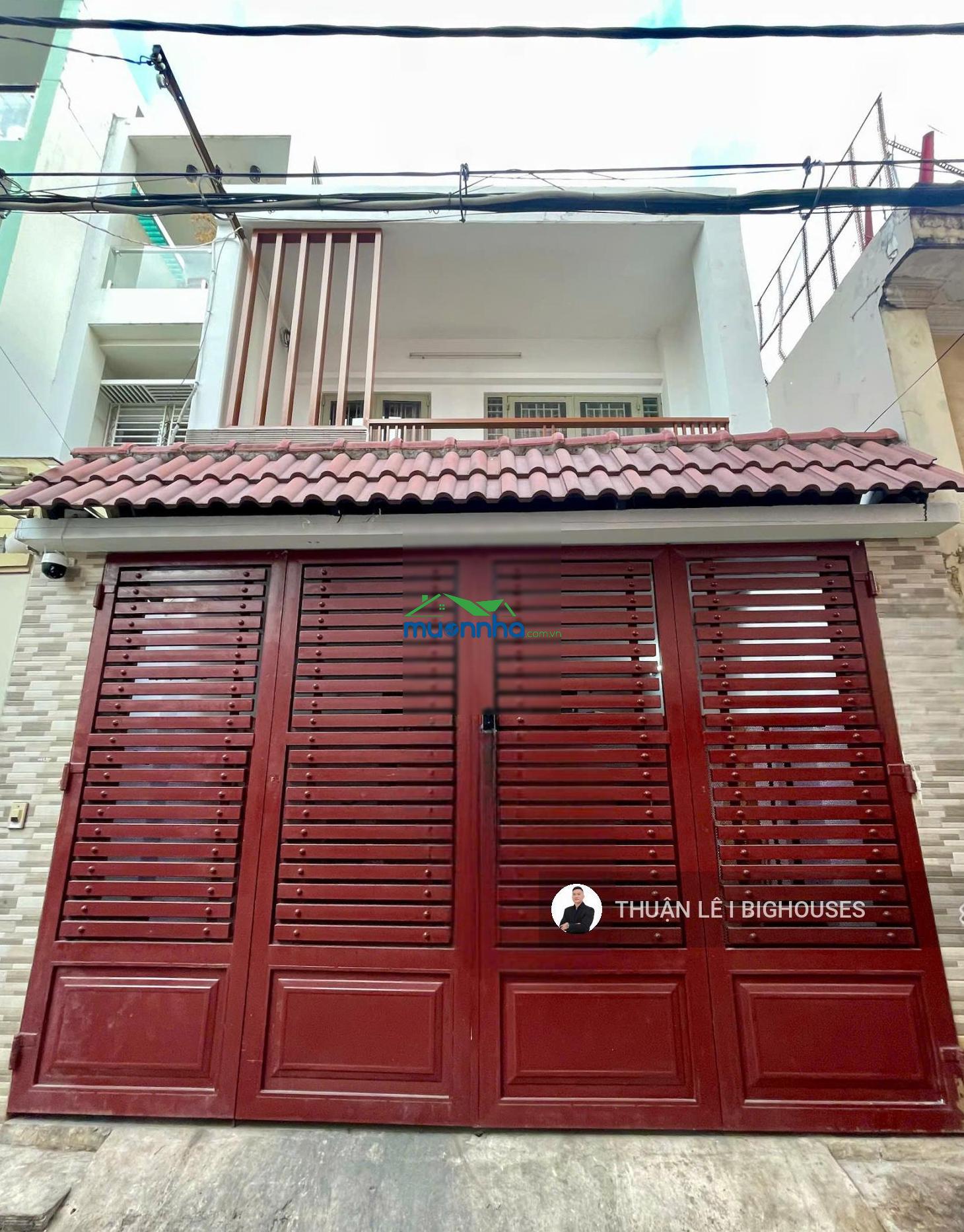 Siêu phẩm (5m x 18m) gần ngã tư phú nhuận. hẻm xe hơi thông hoàng văn thụ, 2 tầng tiện xd mới 4tst