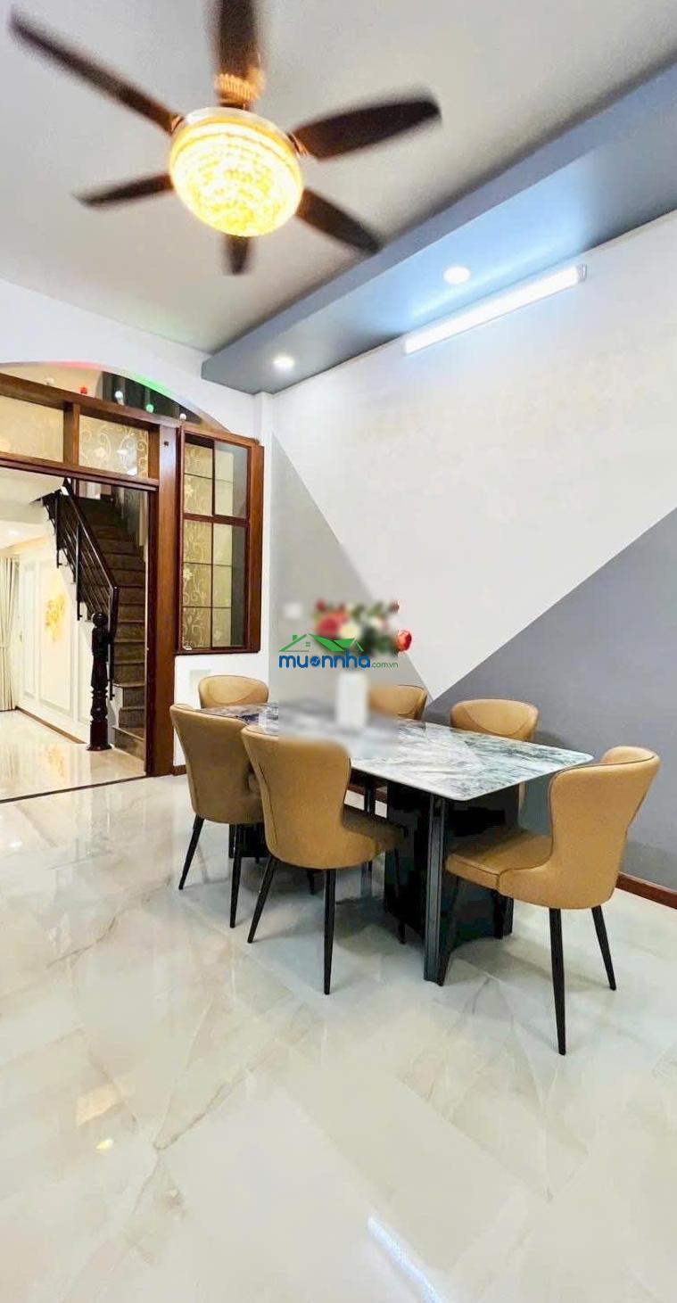 Hẻm xe tải tô hiến thành - 63m² - 5 tầng nhà mới - 6pn - có khung thang máy. - 4