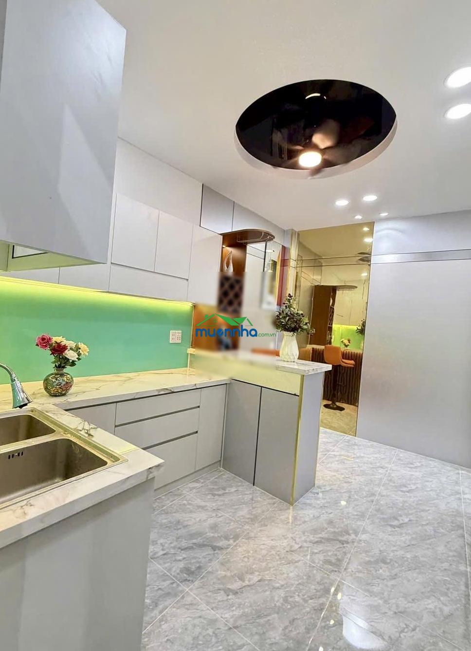5.65 tỷ - 80m2 - ngang 5 nở hậu 7 - khu dân cư sông đà hiệp bình chánh - nhà mới với giá đất - 2
