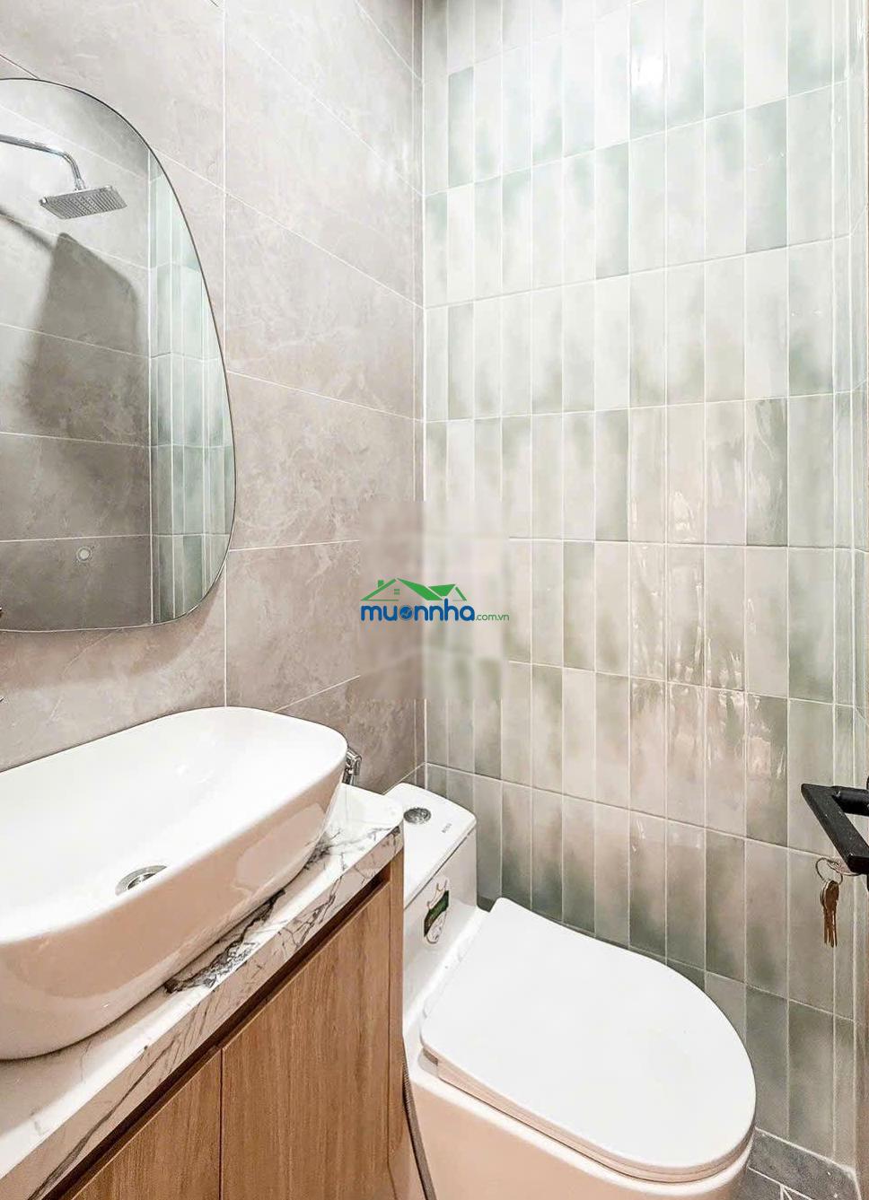 ( 4.95 tỷ tl ) nhà 1 sẹc, 3 tầng mới đẹp, võ văn tần..! - 3