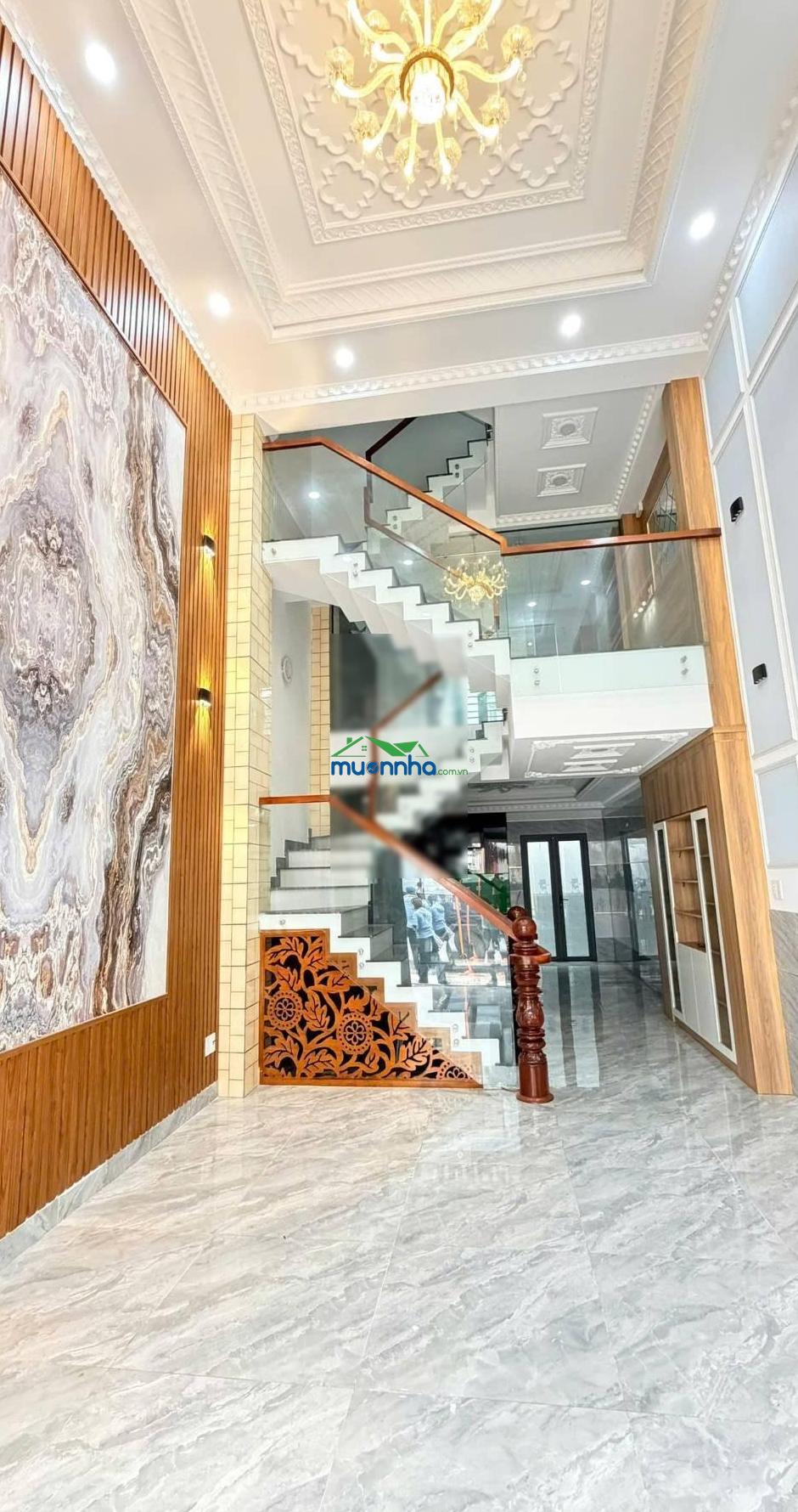 Nhà đẹp 5 tầng. hẻm nhựa 8m, có lề. dt: 4.2x14m. ngay hương lộ 2, bình tân. sát tân phú, quận 6 - 2