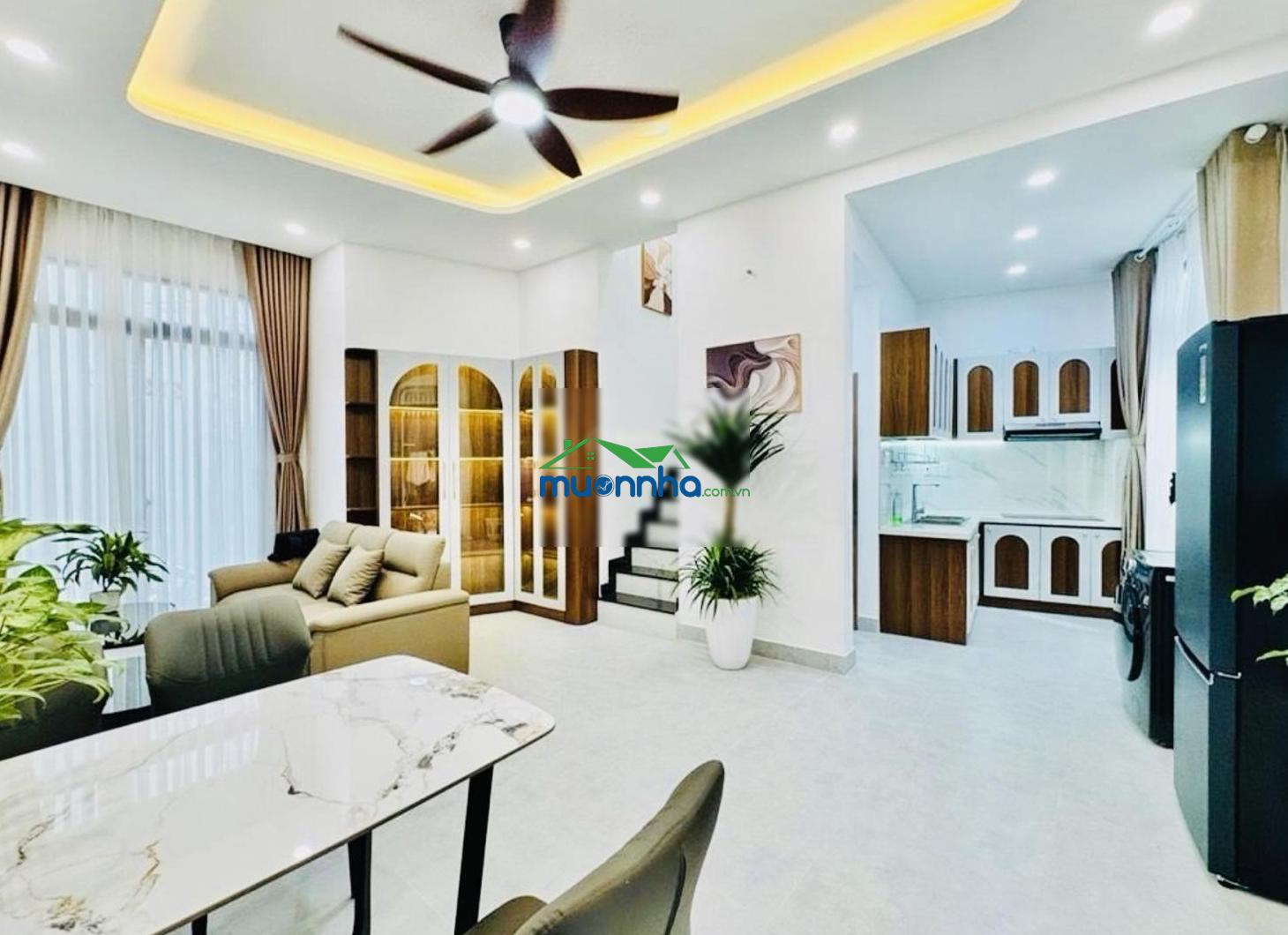 Gần vạn kiếp, phan xích long 2tầng(3pn), dtsd: 80m2, full nội thất, ngay khu phố ẩm thực, 5,95 tỷ - 4