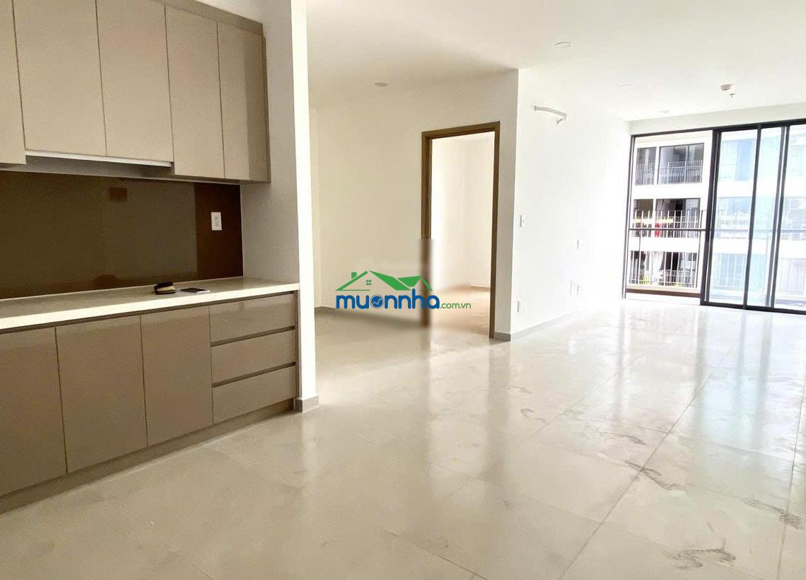Cho thuê căn hộ đẹp 63m2 view sông và hồ bơi có rèm, mnn, tủ kệ bếp, máy lạnh chỉ 5,5 triệu/th
