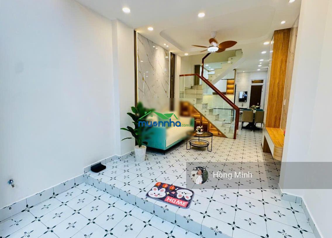 Bán nhà hẻm xe hơi phan văn trị, bình thạnh, dt 44m2, 2 tầng, 3 phòng ngủ, mới, ở liền, 6.15 tỷ