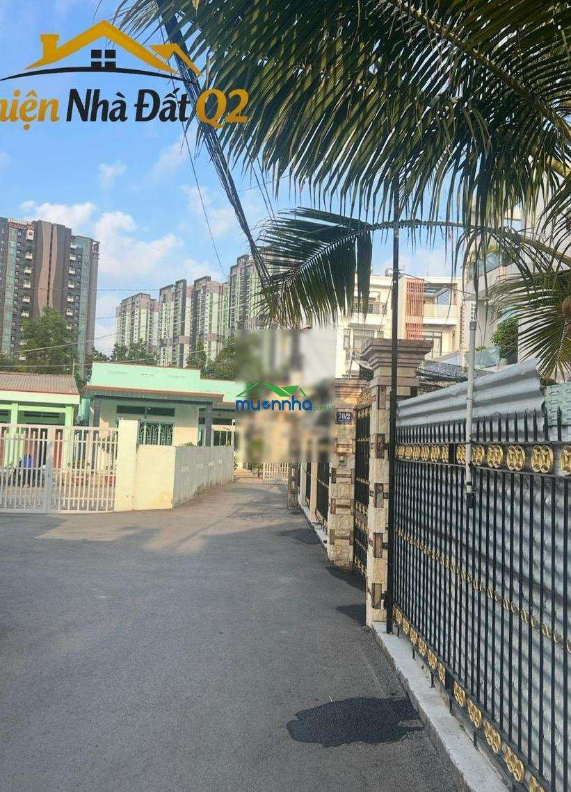 Đất tặng nhà 118m thạnh mỹ lợi ngang 6.7m có thể xây 5 tầng hẻm ô tô dòng tiền giá 11 t lh