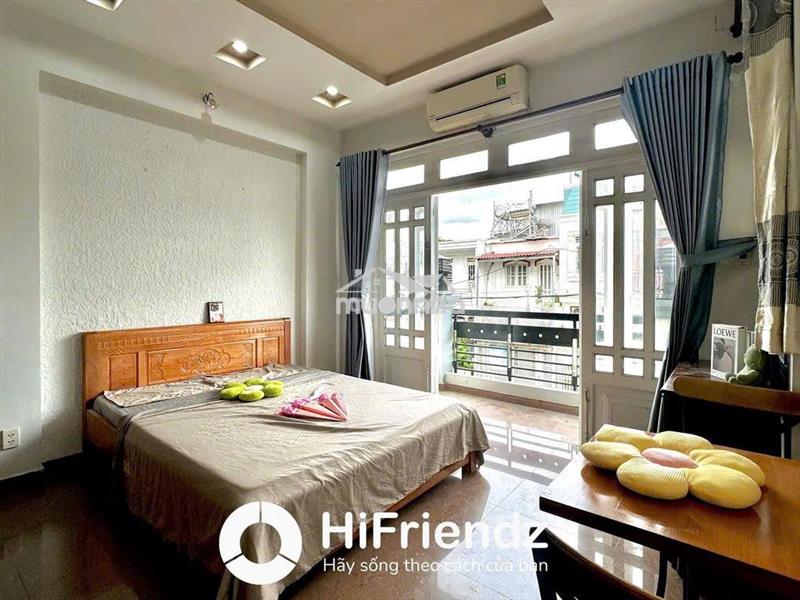 Cho thuê căn hộ mini ban công cửa sổ lầu 2 quận 8