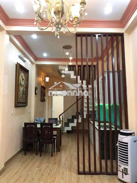 Thuê nhà hẻm ô tô 1 trệt 1 lầu 3pn, 2wc ~ 80m2
