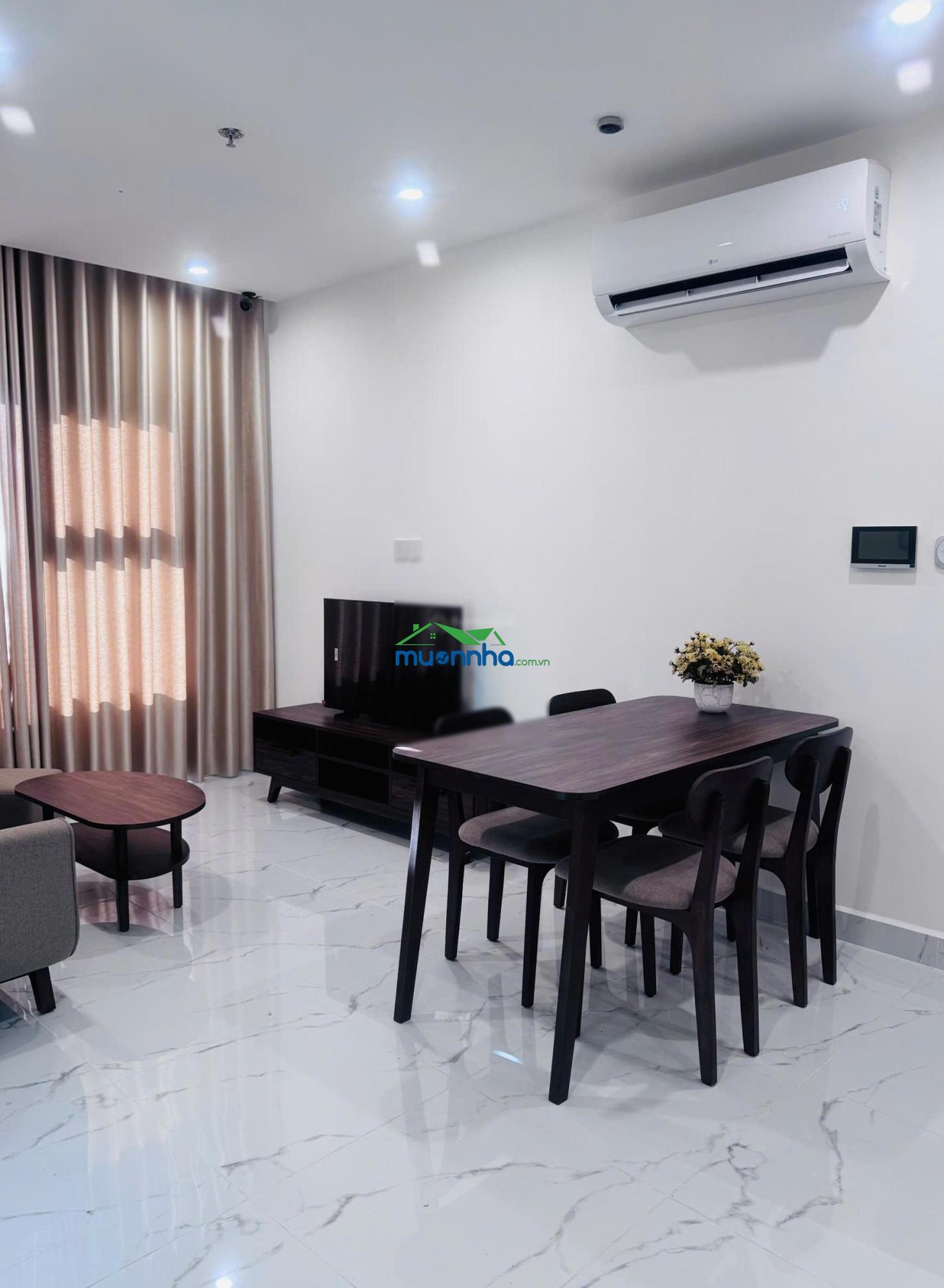 Cho thuê 2pn glory heights 67m², rộng rãi, full nội thất mới, sát vincom mega mall, công viên