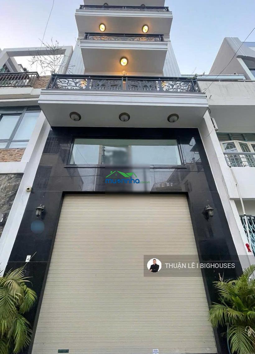 Hạ 2 tỷ! nhà mới đẹp ở ngay. hxh tránh nhau khu phan xích long. ngang to 5x15m. nhà 5 tầng+5pn lớn