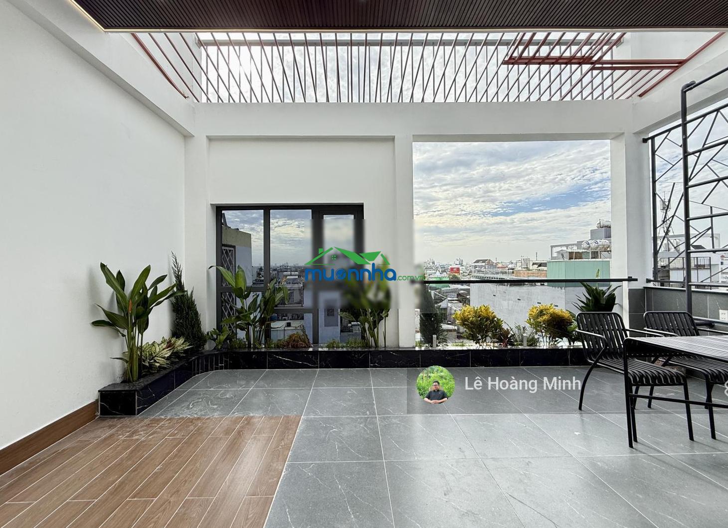 Siêu phẩm 4 tầng ngang 6m có thang máy căn góc 2mt hẻm nhựa 7m lê văn khương - 2