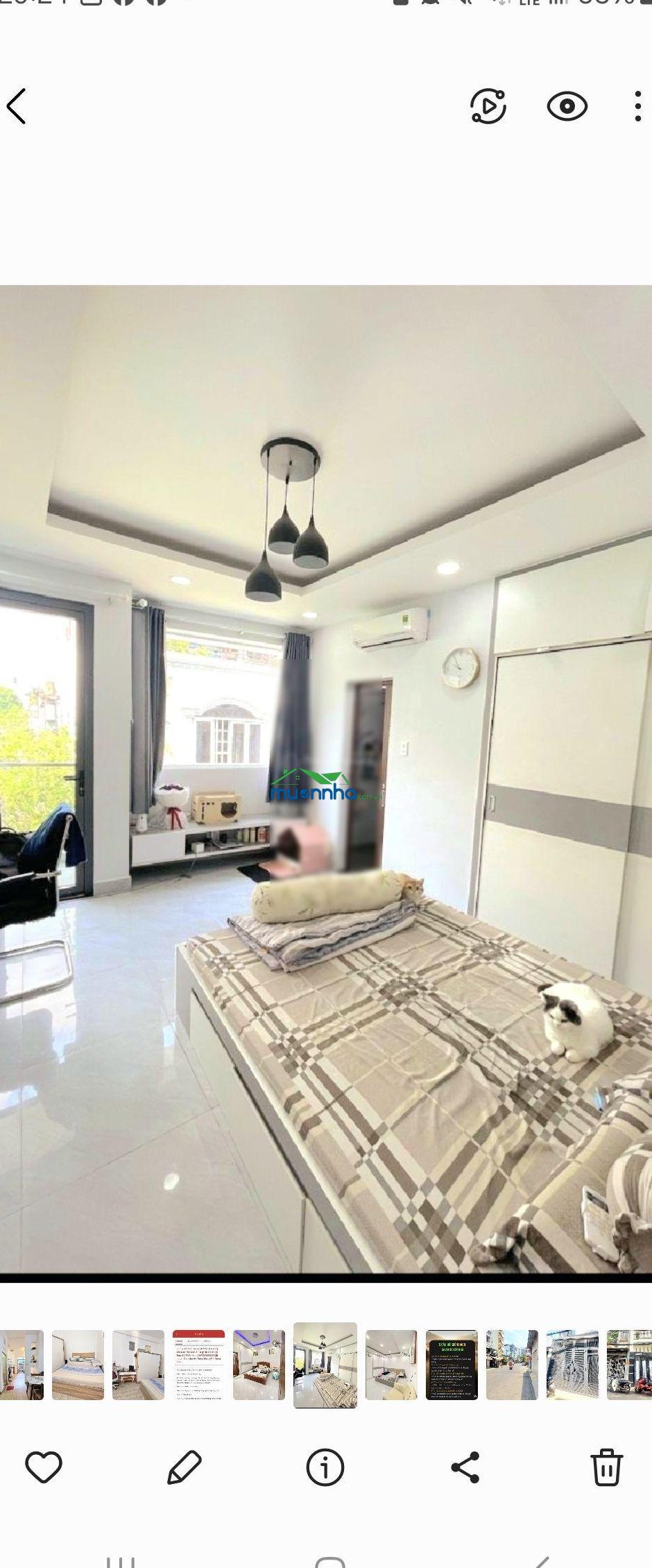 Chdv 4 tầng- 7 phòng ngủ- 54m²- ngay phan huy ích- phạm văn bạch- hẻm 6m chỉ 1 sẹc