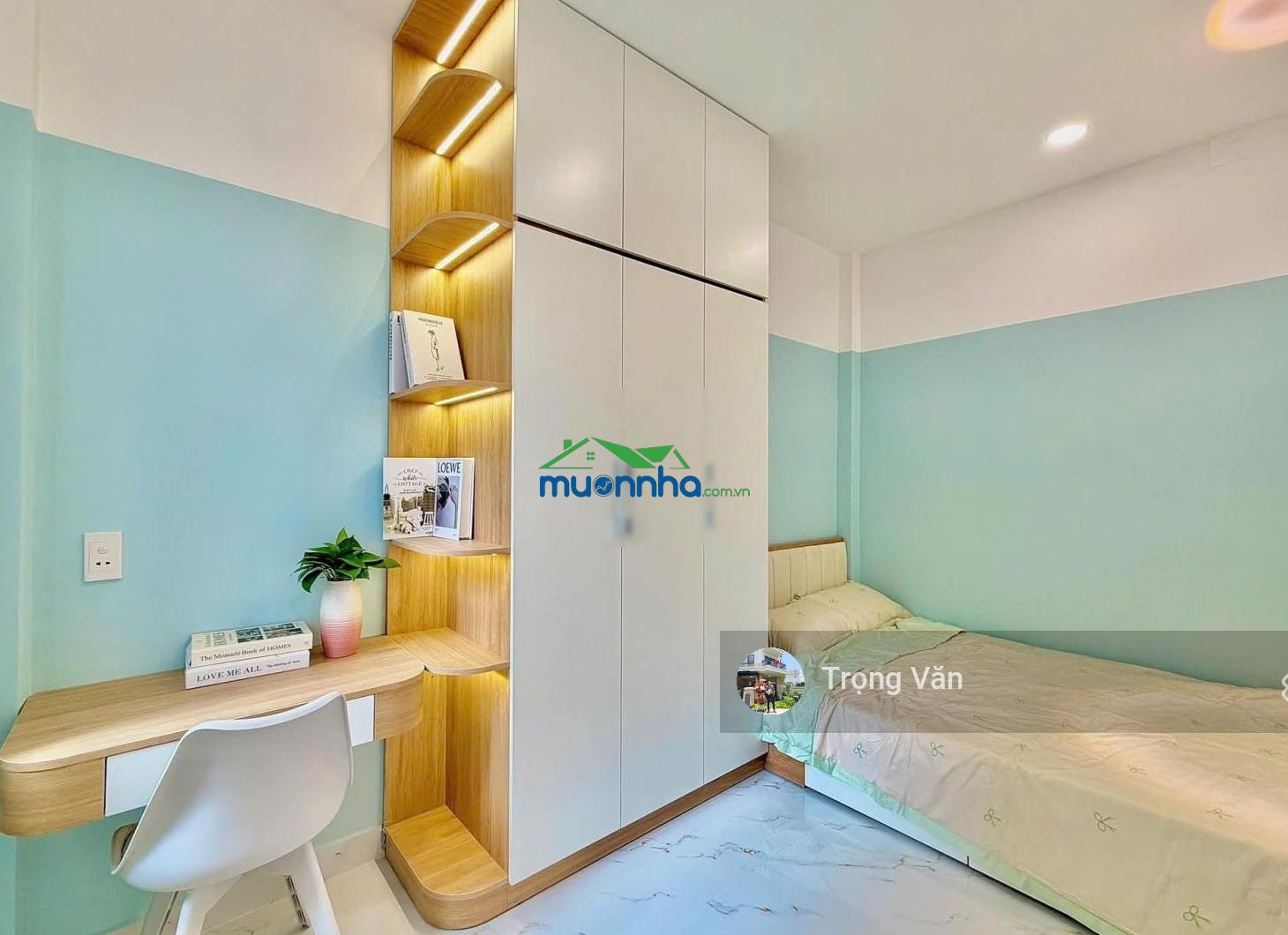 Chỉ 9,2 tỷ - sổ hồng 54,5m² - hẻm xe hơi thông thích quảng đức - nhà 2 mặt hẻm trước sau