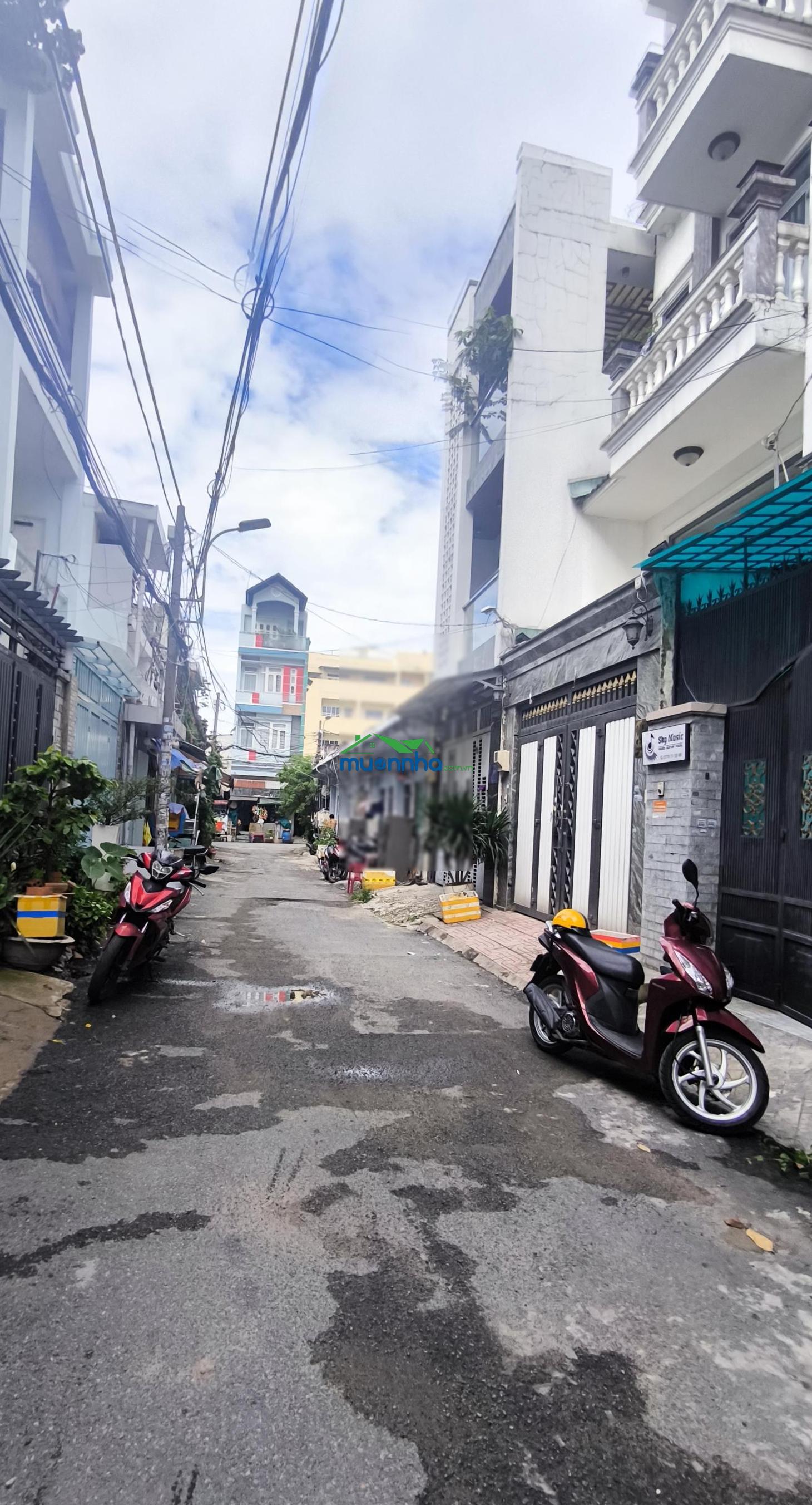 Bán nhà hẻm xe hơi thông đường phạm văn chiêu gần chợ thạch đà dt: 60m² chỉ 7,3ty sẵn kc 3tầng