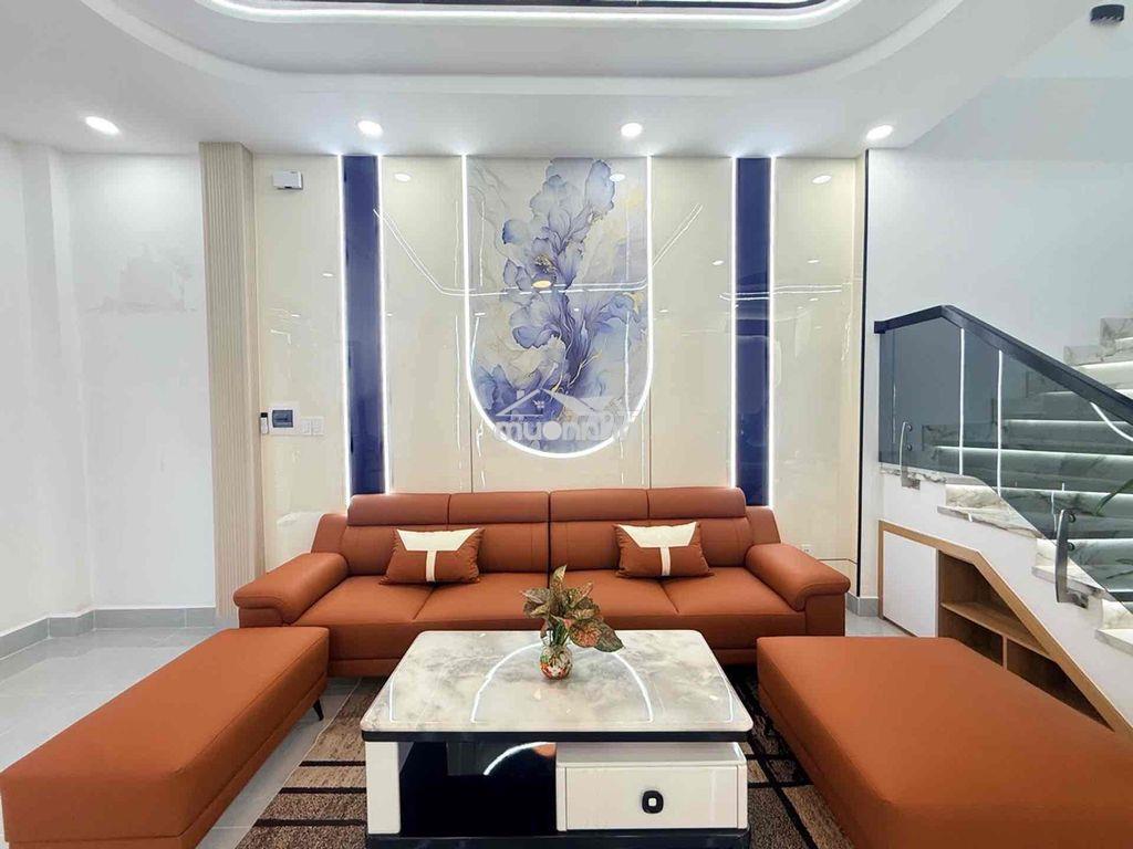 💥Nhà mới 2 tầng - 70m2 - ngang 5m - 3pn - hẻm xe hơi thông - hương lộ - 3