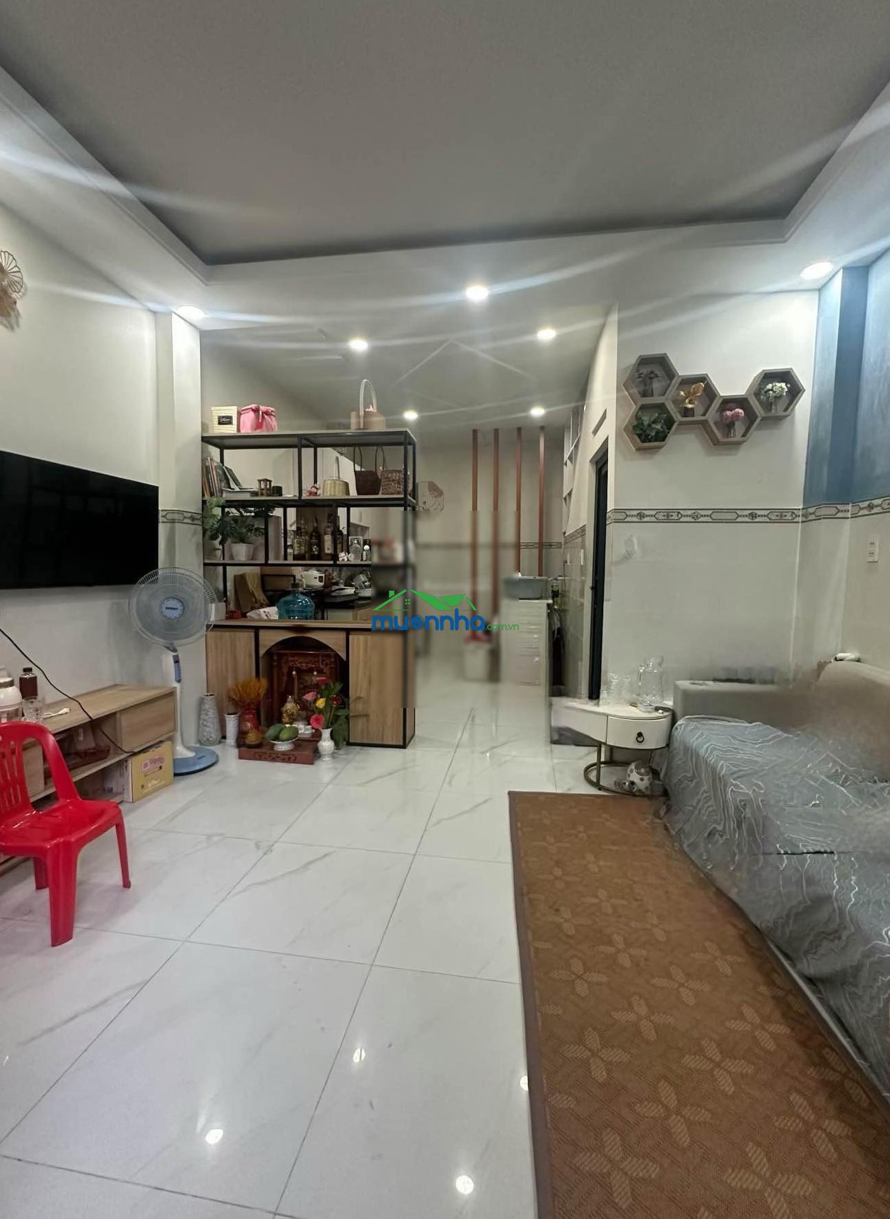 Chỉ 3.75 tỷ nhà đẹp 2 tầng thông man thiện & lê văn việt - 4