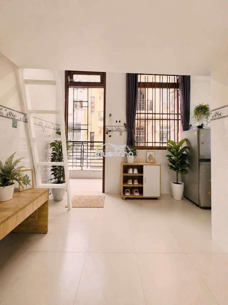 Duplex ban công full nội thất, cho nuôi pet, gần sân bay