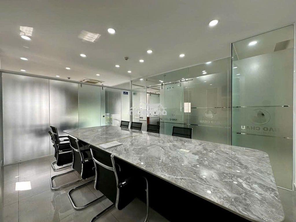 Cho thuê văn phòng nguyễn gia trí 8m x 20m hầm 5 lầu thang máy - 3