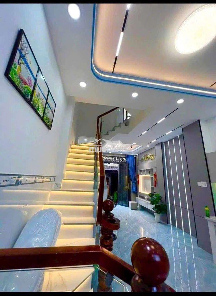 Nhà mới 4 tầng, hẻm xe hơi , p10 q8 - 4