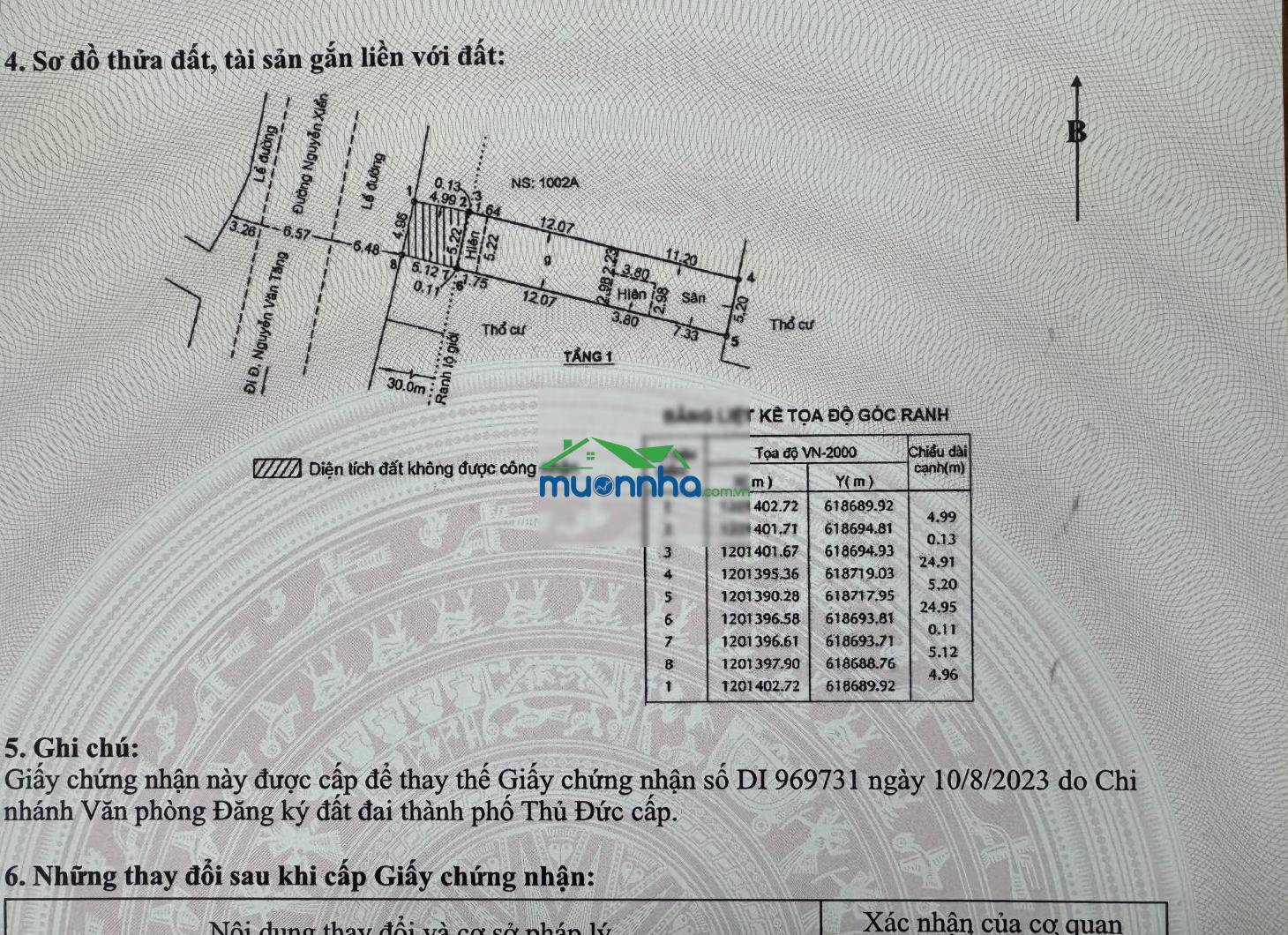 12,5 tỷ bán nhà mặt tiền nở hậu 1002 nguyễn xiển vị trí cửa ngõ vành đai 3 vào vinhomes grandpark - 2