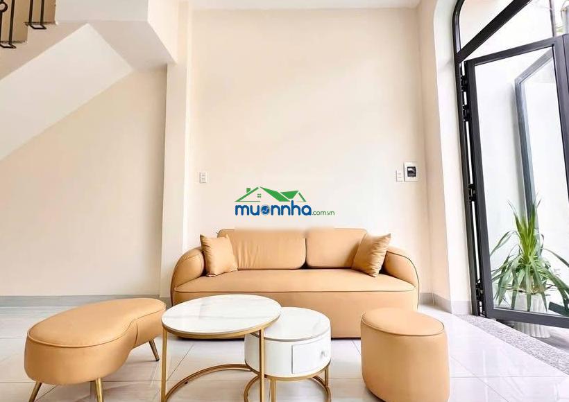 Hiếm khu tân thới hiệp, quận 12. 3 tầng đẹp lung linh full nội thất, ô tô đỗ cửa. giáp gò vấp. - 4