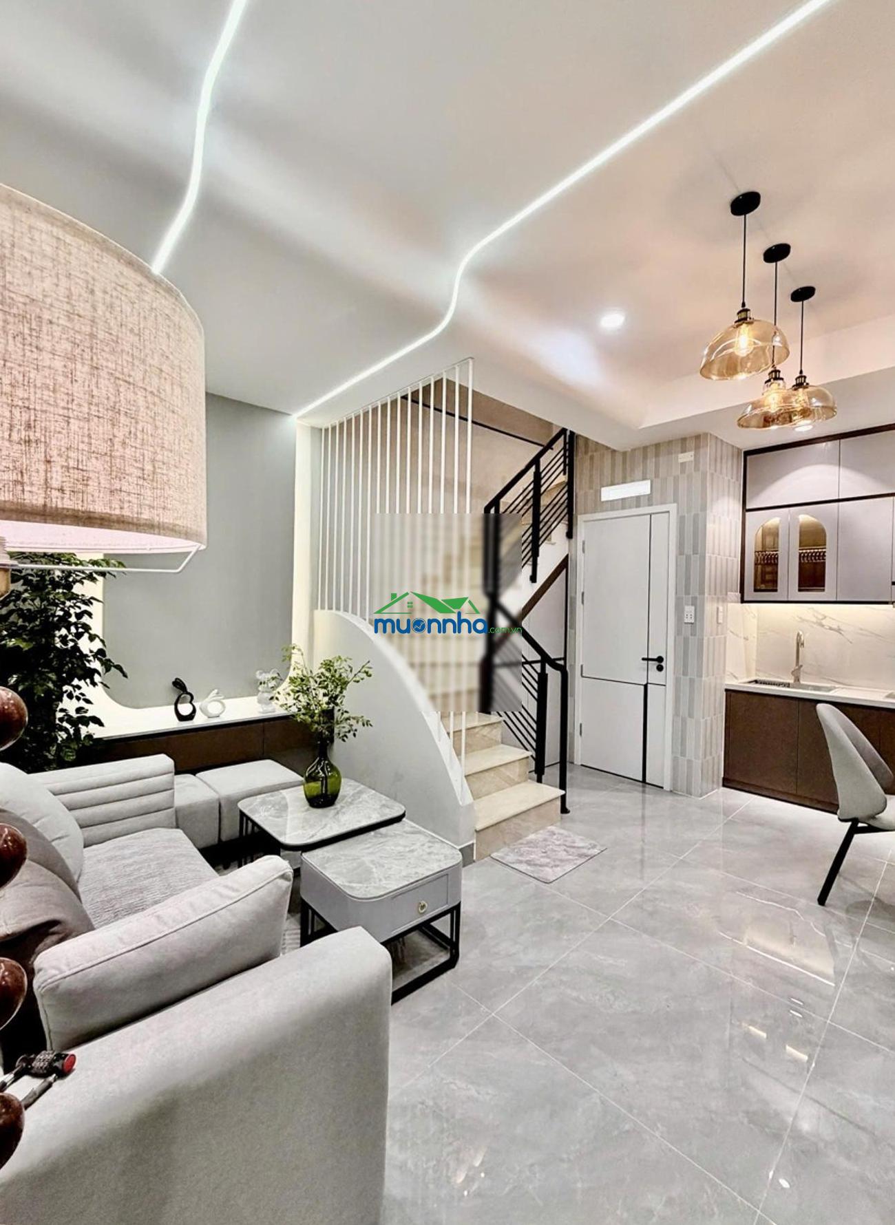 Nhà 2 mặt tiền 5.45m hẻm xe tải lê văn duyệt, chỉ 5.65 tỷ