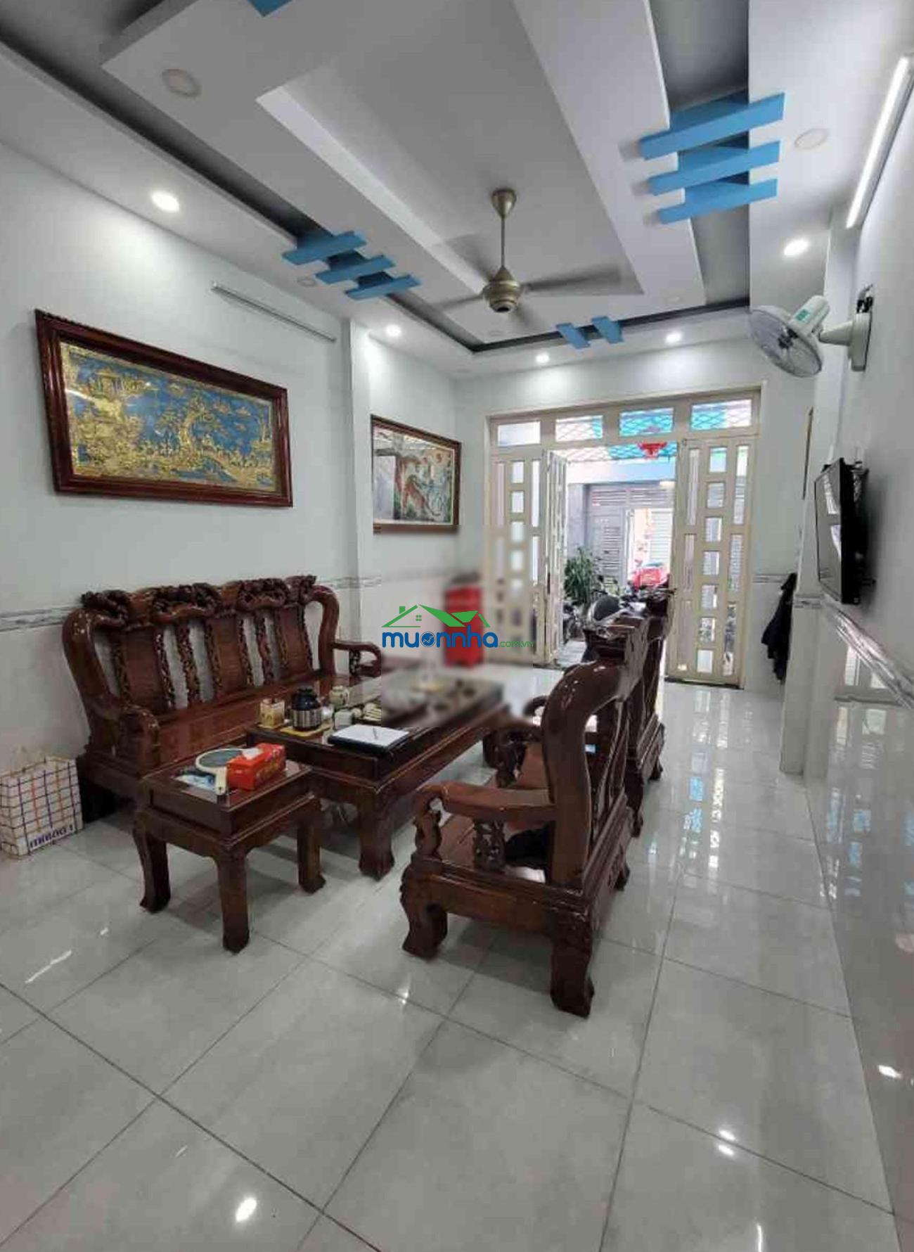 Bán nhà 3 tầng lê văn khương, quận 12, 6 tỷ 4. diện tích 4x21m. đường 8m thông.