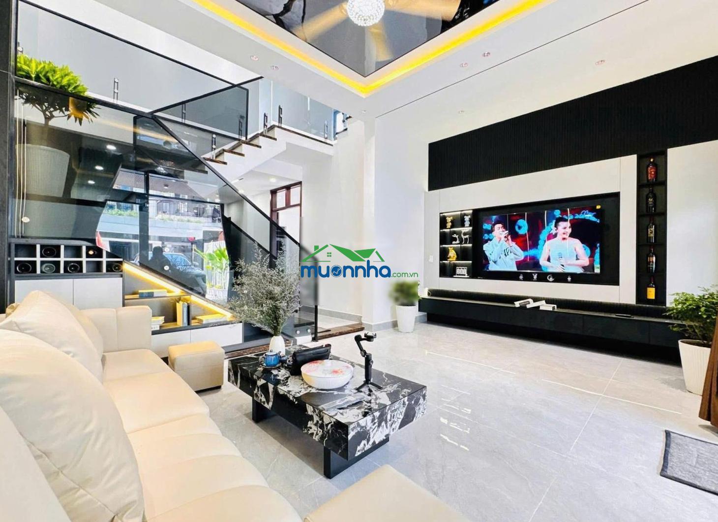 Nhà bình thạnh phan văn trị. dt 74.5m2 hẻm xe hơi. sổ hồng riêng - 4