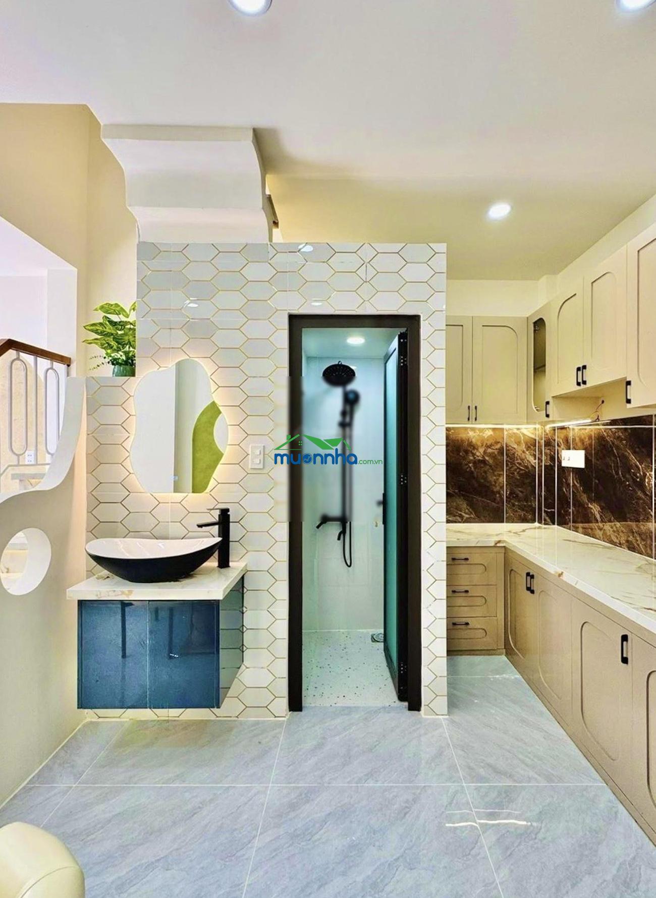 Gò vấp: 5,869 tỷ hxh, hàng xóm cityland phan văn trị, 15 phút lên máy bay. dtsd 40m² - 3