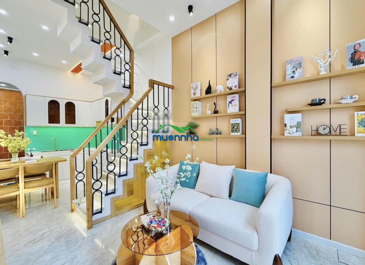 Gò vấp: chỉ 5.35 tỷ, hxh thông tứ phía, dương quảng hàm, sát vincom phan văn trị, dt 30m2, btct - 4