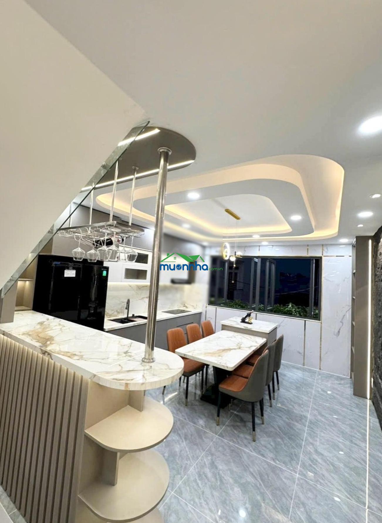Chỉ6.6 tỷ sở hữu ngay nhà 5 tầng thạnh lộc 31,q12-sát chợ cầu đồng-dt 4.5x14m-ô tô ngủ trong nhà - 4
