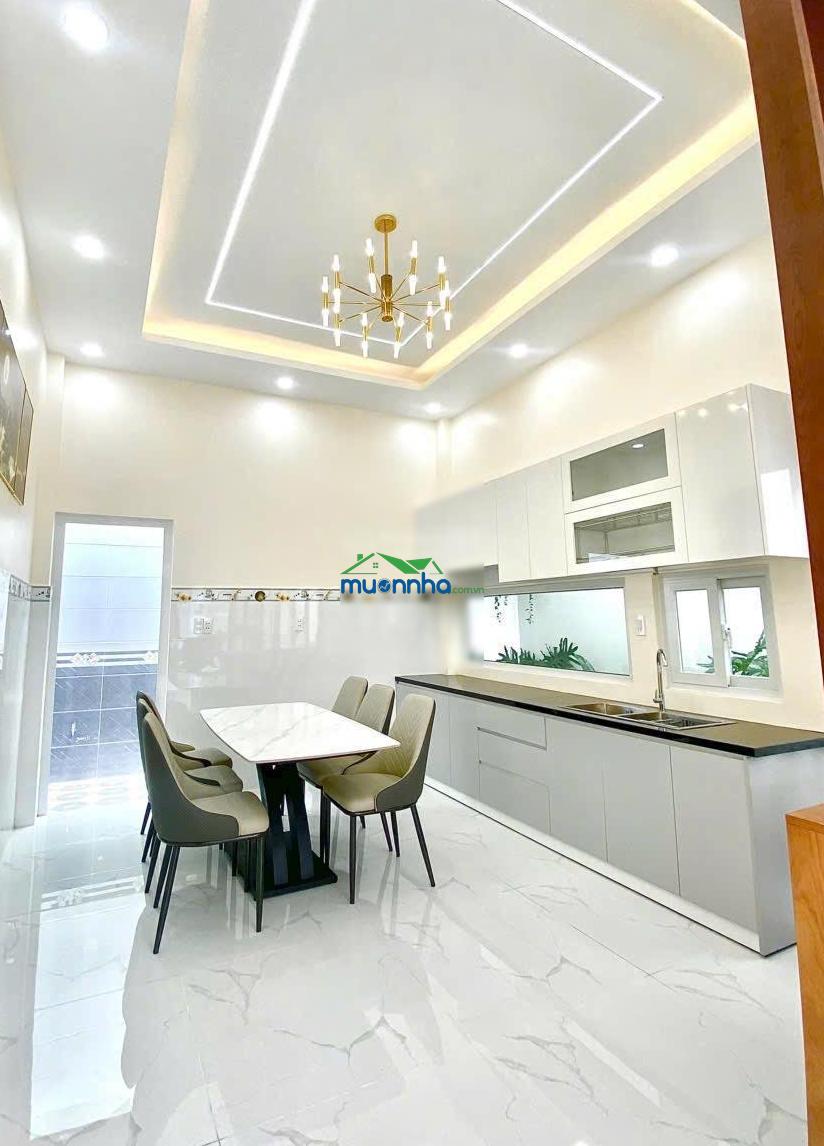 Siêu biệt thự mini 7,6x16 thị trấn hóc môn đường trưng nữ vương thông 8m xe tải